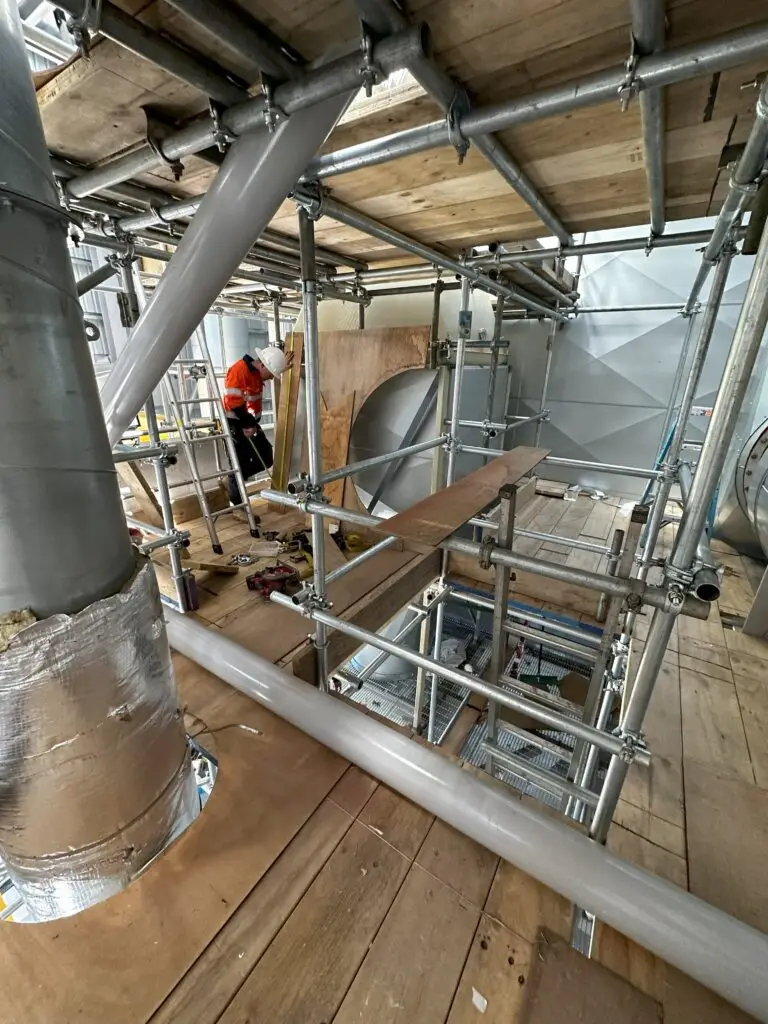 Industrial Tube and clip scaffold