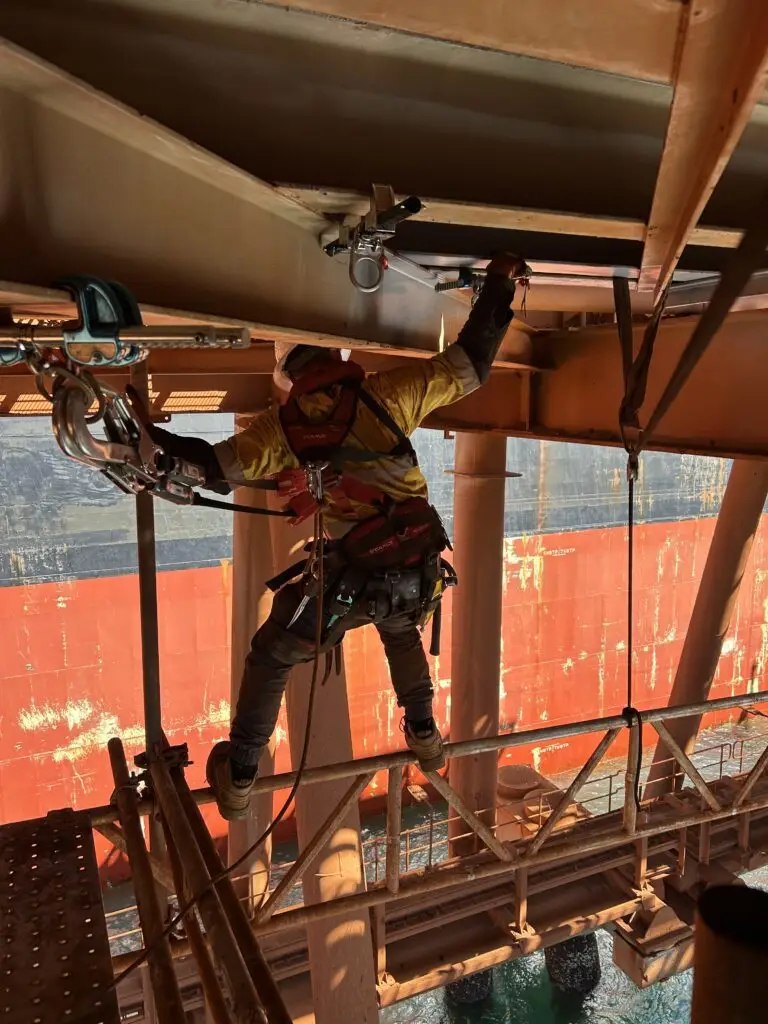 Rope Access Scaffolding, Mining