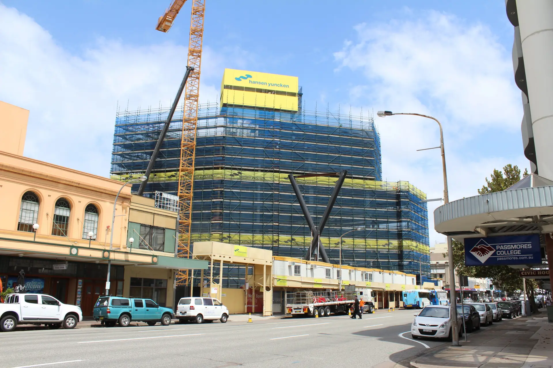 Commercial Perimeter Scaffold